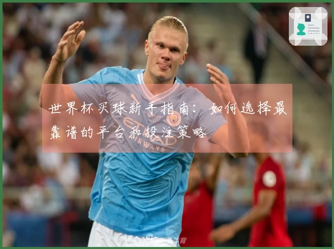 世界杯买球新手指南：如何选择最靠谱的平台和投注策略